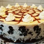 Eierlikör Torte mit Sauerkirschen