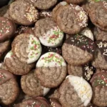 Gefüllte Mohnplätzchen