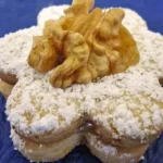 Gefüllte Walnussplätzchen
