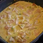 Geschnetzeltes mit Honig Senfsauce