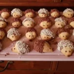 Igel Weihnachtsplätzchen