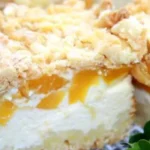 Käsekuchen mit Pfirsichen Rezept