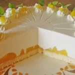 Pfirsich Quark Sahne Torte