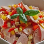 Pikanter Paprika – Käse – Wurst – Salat