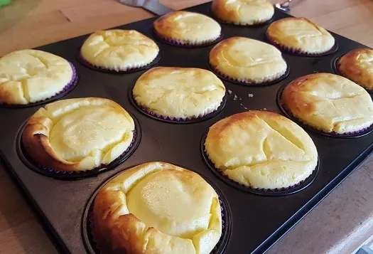 Schnelle Käsekuchen Muffins