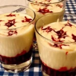 Weiße Mousse au Chocolat mit Eierlikör