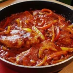 Zigeuner Schnitzel aus dem Ofen