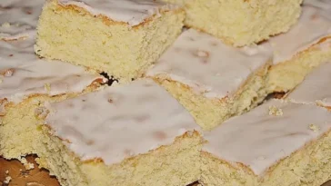 Zitronenkuchen vom Blech