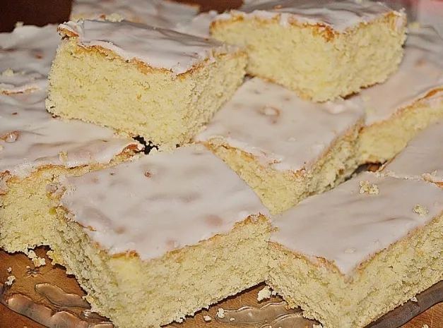 Zitronenkuchen vom Blech