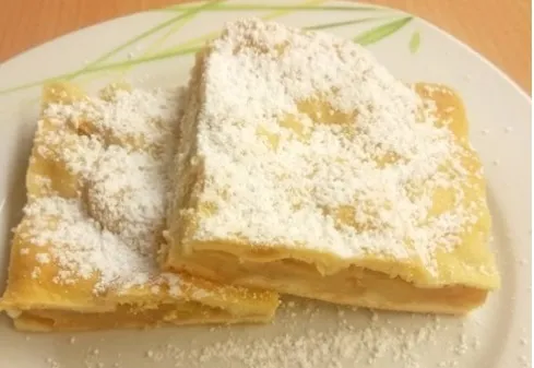 Apfelkuchen mit mürbteig