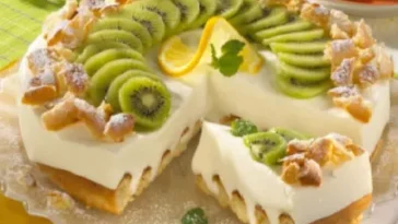 Buttermilch Kiwi Torte