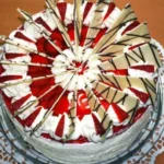 Festliche erdbeertorte