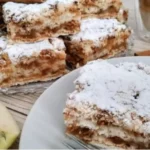 Gestreuter Apfel-Zimt-Kuchen
