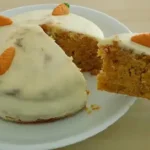 Karottenkuchen Rüblikuchen oder Möhrenkuchen