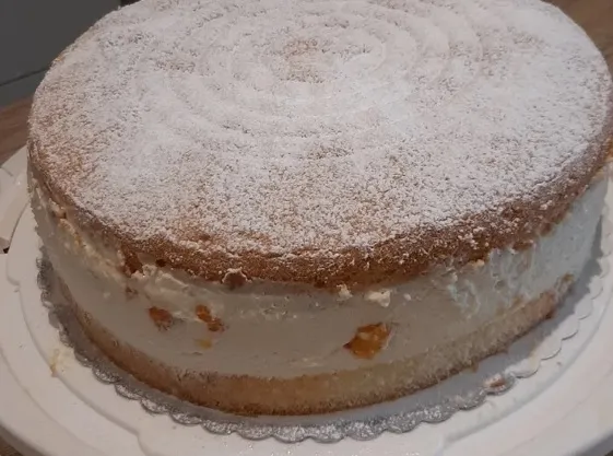 Käsesahnetorte mit Mandarinen