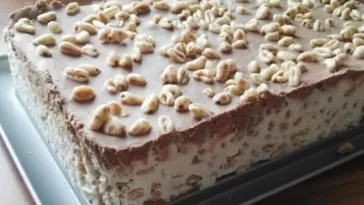 Kinder Kuchen mit Butterkeksen