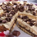 Knackige Schoko-Torte mit Extra-Küsschen