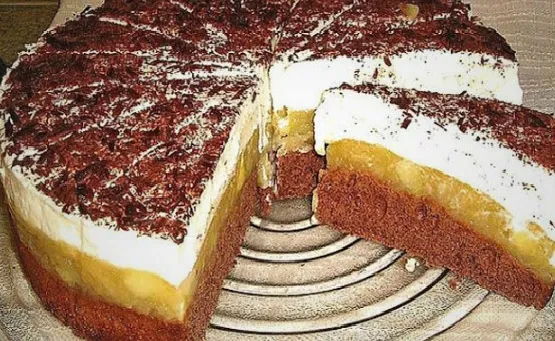 Lebkuchen Apfel Torte