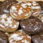 Lebkuchen mit schokoladenglasur