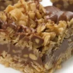 Schoko Schnitte mit Haferflocken ohne backen