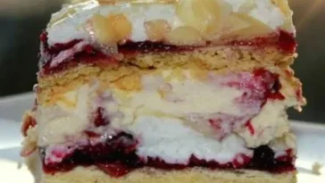 Mandelkuchen Rezept mit Baiser