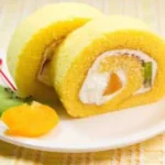 Schüttel-Rolle mit Paradiescreme ohne Mehl