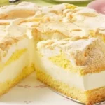 Zitronencreme-Torte mit Baiserhaube