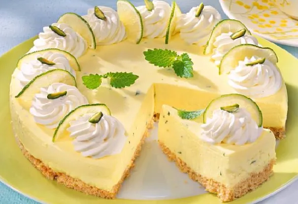 limetten-quark-torte