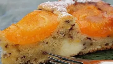 Ameisen-Marillenkuchen mit Puddingfüllung