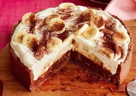 Bananen-Karamell-Schoko-Kuchen