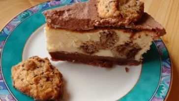 Chocolate Chip Cookie Dough Cheesecake