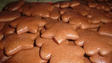 weichen Honiglebkuchen für Weihnachten