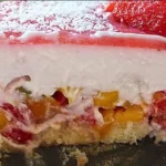 Erdbeer Mango Kokos Torte