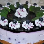 Heidelbeer-Sahne-Schmand-Torte