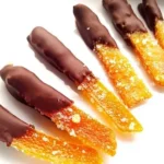 Kandierte Orangenschalen mit Schoko