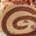 Leichtes Weihnachtsscheit ohne Kastaniencreme