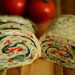 Pfannkuchenrolle vom Blech