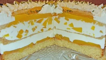 Pfirsich Joghurt Torte