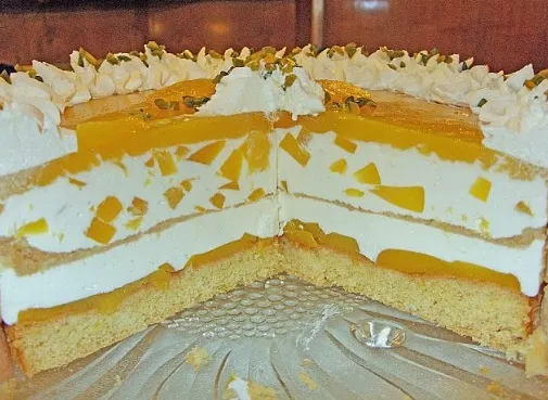 Pfirsich Joghurt Torte