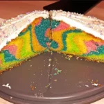 Regenbogen-Kuchen
