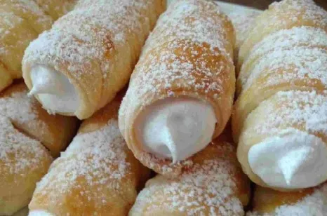 Schaumrollen mit italienischer