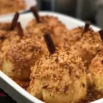 Bratäpfel im Nussmantel