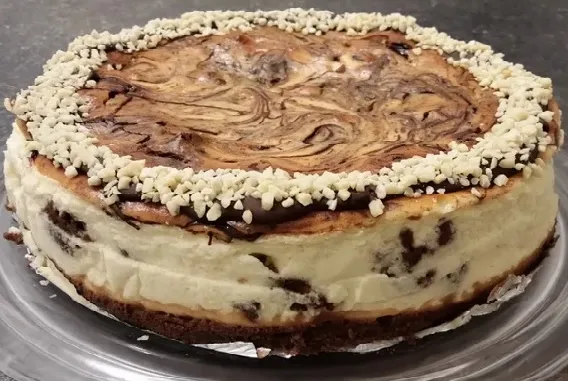 Brownie Swirl Cheesecake