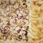 Flammkuchen Elsässer Art, süß oder herzhaft