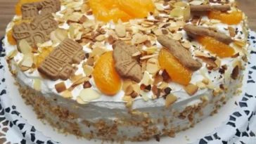 Mandarinen Spekulatius Torte