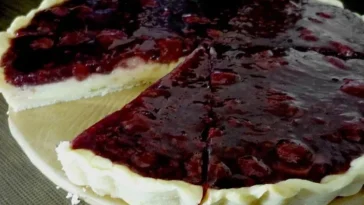 Rote Grütze - Tarte mit Vanillecreme