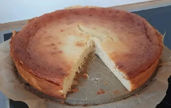 Supercremiger Käsekuchen ohne Boden