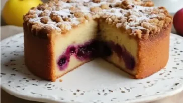 pflaumenkuchen mit streuseln