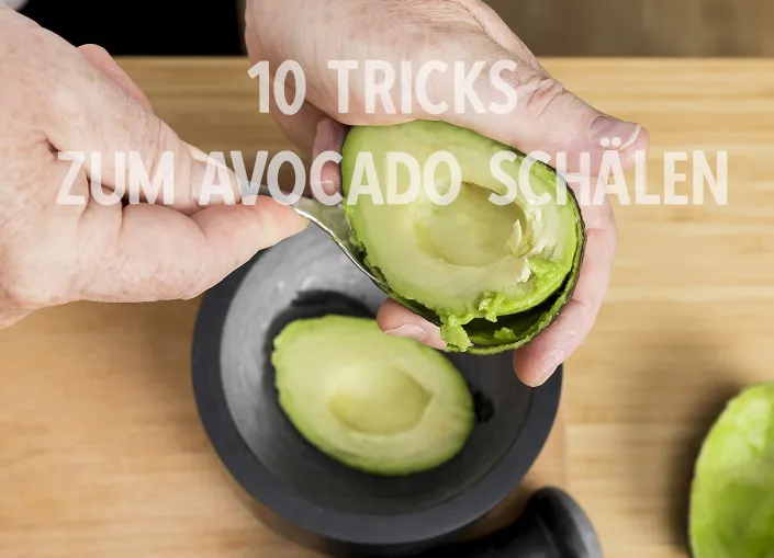 zum Avocado schälen