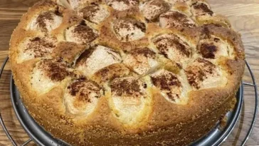 Bayerischer Apfelkuchen